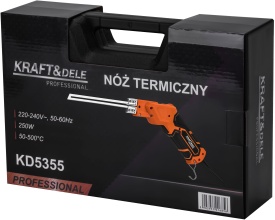 Cuțit termic electric KraftDele KD5355, 250W, pentru tăiere precisă a polistirenului, plasticului și buretelui - Img 12