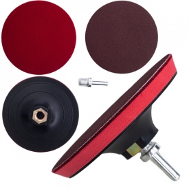 Disc cu velcro pentru abraziv 125mm TA1080 TAGRED – Kraft&Dele