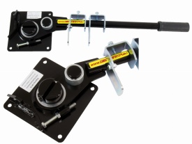 Dispozitiv manual de îndoit fier beton PPM GP-A 6-14 mm, cu canal de 8 mm și braț de 600 mm