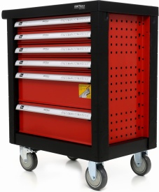 Dulap mobil cu scule 263 piese KraftDele KD361 – cărucior atelier cu 6 sertare