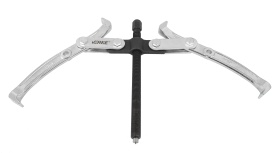 Extractor rulmenți cu 2 brațe și șurub 8 inch din oțel CR-V, filetaj trapezoidal, MaxRom, pentru service și atelier - Img 2