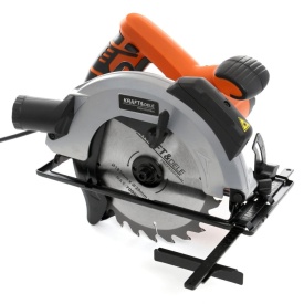 Fierăstrău circular manual KraftDele KD1523, 1850W, disc 185 mm, laser de ghidaj, tăiere 62 mm, înclinare 45° - Img 3