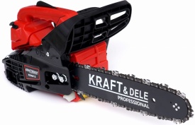 Fierăstrău cu lanț pe benzină KraftDele KD5013, 1,2 CP, lamă 30 cm, Easy Start, pentru grădină și lucrări de întreținere - Img 2