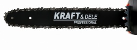 Fierăstrău electric cu lanț KraftDele KD10640, 3100W, lamă 40 cm, ungere automată și dublu sistem de frânare - Img 6