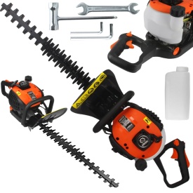 Foarfecă de tuns gard viu pe benzină DEMON M82920, lamă 560 mm, mâner rotativ 180°, motor 2 timpi 26 cm³ - Img 8