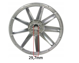 Fulie pentru pompa compresor aer 350 mm 29.7mm curea H17 Z2090 XM806887