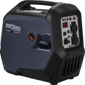 Generator de curent inverter KraftDele KD3236, 3,5 kW nominal / 4 kW maxim, 230V, cu USB, DC 12V și funcție ECON