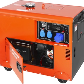 Generator electric diesel monofazat 230V KraftDele KD3242, 7 kW maxim, cu ATS inclus și pornire electrică - Img 12