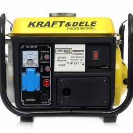 Generator electric monofazat KraftDele KD109Z 1200W, 230V/12V, portabil, cu pornire manuală și rezervor 4L - Img 10