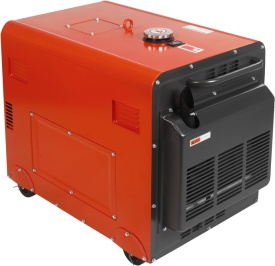 Generator profesional DIESEL 230V/400V KraftDele KD3241 – 6,5/7 kW, Cabanizat Silențios, ATS Inclus, Pornire Electrică - Img 3