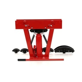 Giętarkă hidraulică manuală pentru țevi KraftDele KD339, 16T, cu set profile pentru îndoire până la 90° - Img 4