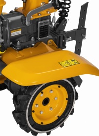 Glebogrigă pe benzină KraftDele KD5186, 10 CP, 600 mm, cu plug și rariță pentru pregătirea rapidă a solului - Img 12