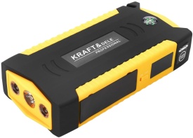 Jump Starter și Powerbank Multi-funcțional KraftDele KD5494 – 16.800 mAh, 600A, Compresor, Lanternă SOS, Ciocan de siguranță, Trusă completă - Img 4