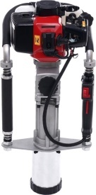 Kafar spalină pentru bătut stâlpi KraftDele KD11921, 2 timpi, 45/55/88 mm, 1500 W, cu valiză de transport - Img 2