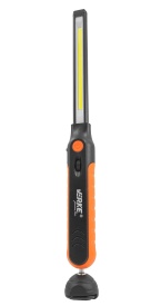 Lampă de lucru LED MaxRom 1000 lm, acumulator 2600 mAh, lumină COB + spot, încărcare rapidă pentru atelier și vulcanizare - Img 2