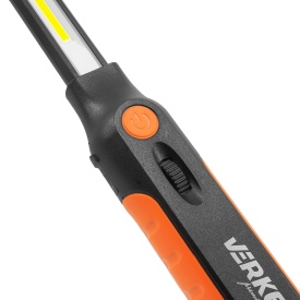 Lampă de lucru LED MaxRom 1000 lm, acumulator 2600 mAh, lumină COB + spot, încărcare rapidă pentru atelier și vulcanizare - Img 12