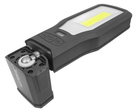 Lampă de lucru LED MaxRom 550 lm + 250 lm, acumulator 2000 mAh și bază de încărcare, pentru service și atelier - Img 4