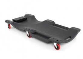 Leagăn atelier tip targă cu roți KraftDele KD379, 100 cm, pentru lucru comod sub autoturism