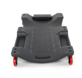Leagăn atelier tip targă cu roți KraftDele KD379, 100 cm, pentru lucru comod sub autoturism - Img 3