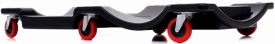 Leżancă atelier auto pe roți 36 inch KraftDele KD350, ergonomică, cu 6 roți pivotante și suport moale pentru cap - Img 4