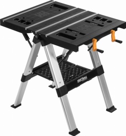Masă de lucru multifuncțională pliabilă 350 kg KraftDele KD11870 – banc de lucru / suport tăiere 82×63 cm - Img 3