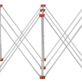 Masă profesională pentru gresie și faianță KraftDele KD11982, 221 x 115 x 75 cm, 15 picioare, sarcină maximă 1500 kg - Img 5
