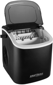 Mașină de făcut gheață KraftDele KD4124, 12 kg/24h, rezervor 1,2 L, 120W, compactă pentru casă, birou și petreceri - Img 3