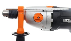 Mașină de găurit cu percuție electrică KraftDele KD1688, 1700W, mandrină metalică, revers și mâner auxiliar - Img 9