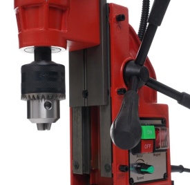 Mașină de găurit magnetică KraftDele KD1382, 1800 W, forță magnetică 1300 N, capacitate de găurire 16 mm - Img 7