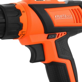 Mașină de găurit și înșurubat cu acumulator 21V KraftDele KD3356, 2 baterii 2Ah, accesorii și valiză - Img 8