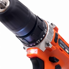 Mașină de găurit și înșurubat cu acumulator KraftDele KD3067, 20V Li-Ion, LCD, 2 acumulatori și valiză - Img 3