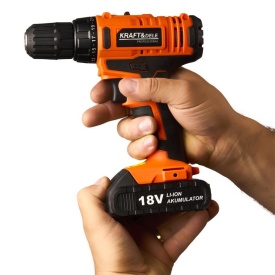Mașină de găurit și înșurubat cu acumulator Li-Ion 18V KraftDele KD1572, 2 viteze, 30 Nm, mandrină 10 mm, LED - Img 11