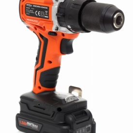 Mașină de găurit și înșurubat cu percuție fără perii 20V KraftDele KD1728, 60 Nm, 2 acumulatori și valiză - Img 7