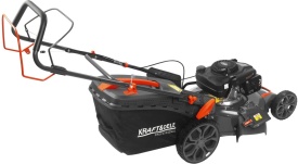 Mașină de tuns gazon pe benzină cu autopropulsie KraftDele KD5085, 9 CP, lățime de lucru 510 mm, coș 70 L - Img 4
