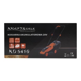 Mașină de tuns iarba cu acumulator KraftDele KD5410, 20V, baterie 6Ah, coș colector 30L, reglaj tăiere 25-65 mm - Img 7