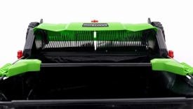 Măturătoare manuală pentru alei, curte și patio 53 cm cu colector 100 L KraftDele KD5424 - Img 6