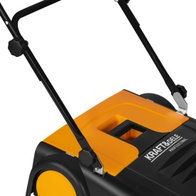 Măturător manual 700 mm 14L KraftDele KD5128 pentru curte, hală și atelier - Img 6