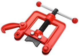 Menghină de prindere pentru țevi KraftDele KD3511, deschidere maximă 60 mm, corp din fontă, pentru atelier și instalații - Img 6