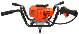 Motoburghiu pe benzină Mar-Pol M84001/3, 5,2 CP, cu burghie 100/150/200 mm pentru găuri în sol, garduri și plantări - Img 4