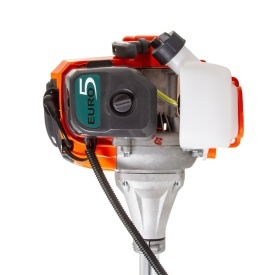 Motocoasă pe benzină Mar-Pol DEMON RQ580DE, 51,7 cmc, 1,4 kW, cu ham și cap cu fir pentru iarbă, buruieni și vegetație deasă - Img 7