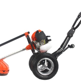 Motocoasa pe roti, masina de tuns iarba 2CP 1.4Kw 42cm XM83107 + casca protectie - Img 5