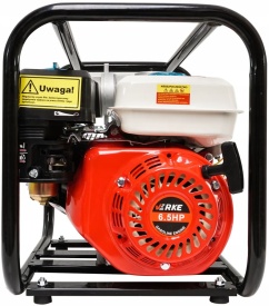 Motopompă de apă VERKE 3 inch, 48000 l/h, motor 4 timpi 6,5 CP, înălțime de pompare 30 m - Img 4