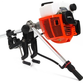 Motor exterior pe benzină 2T Mar-Pol M83302 cu tijă, pentru barcă și ponton, construcție compactă și montaj facil - Img 2
