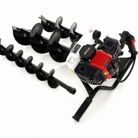 Motor pentru foreză de pământ pe benzină KraftDele KD174, 5.2 CP, 3.8 kW, 2 timpi, fără burghiu inclus - Img 10