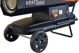Nagrzewnică pe motorină 30 kW KraftDele KD5961, încălzire directă pentru hală, atelier, depozit și șantier - Img 9