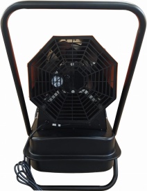 Nagrzewnică pe motorină KraftDele KD5960, 60 kW, cu termostat, ventilator și rezervor 38 L pentru hale, ateliere și șantiere - Img 9