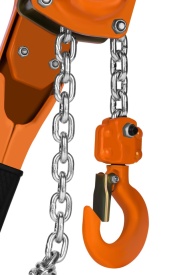 Palan manual cu pârghie și lanț KraftDele KD3503 – 0.75 tone, 2 metri, Oțel vopsit în câmp electrostatic - Img 11