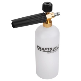Pianownică pentru aparat de spălat cu presiune KraftDele KD1270, rezervor 1L, 7 duze, reglaj al spumei - Img 3
