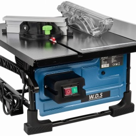 Pilă de masă KraftDele 1500W WDS2471 pentru tăieri precise în lemn, placaj și materiale derivate