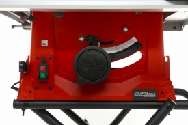 Pilăstrău circular de masă KraftDele KD3152, 2800W, disc 250 mm, tăiere la 45° și 90°, masă extensibilă - Img 4